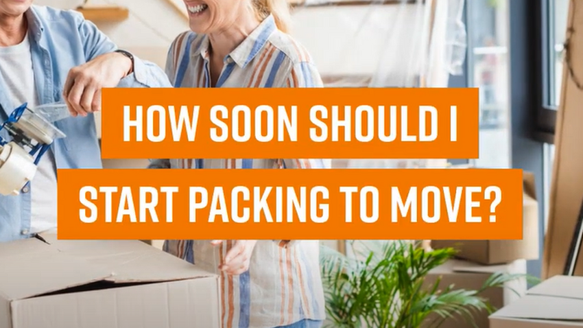 How Soon Should I Start Packing To Move? | College HUNKS Hauling Junk